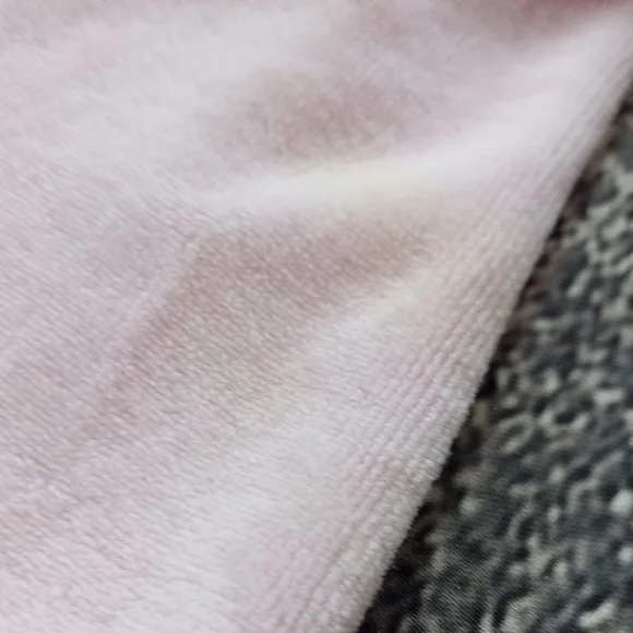 VINTAGE Kids One Piece with Bunny Design - Pink and Teal OPTI ZIPPER - Picture 5 of 8